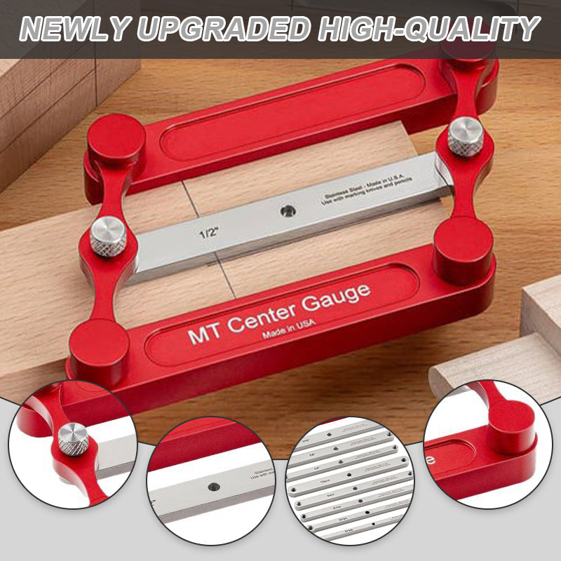 ✨🔥Precision Multifunctional Centering Gauge for Woodworking