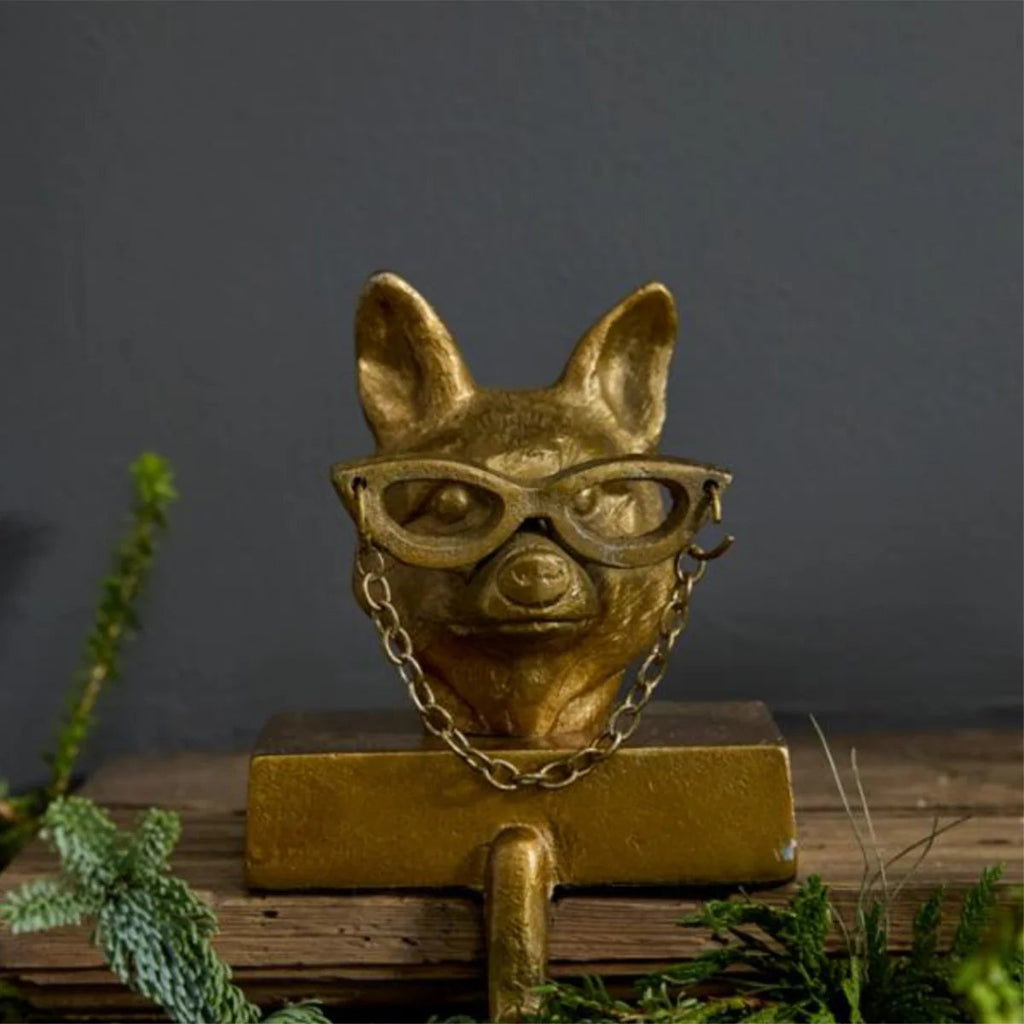 Eric + Eloise Metal Animal Stocking Holders