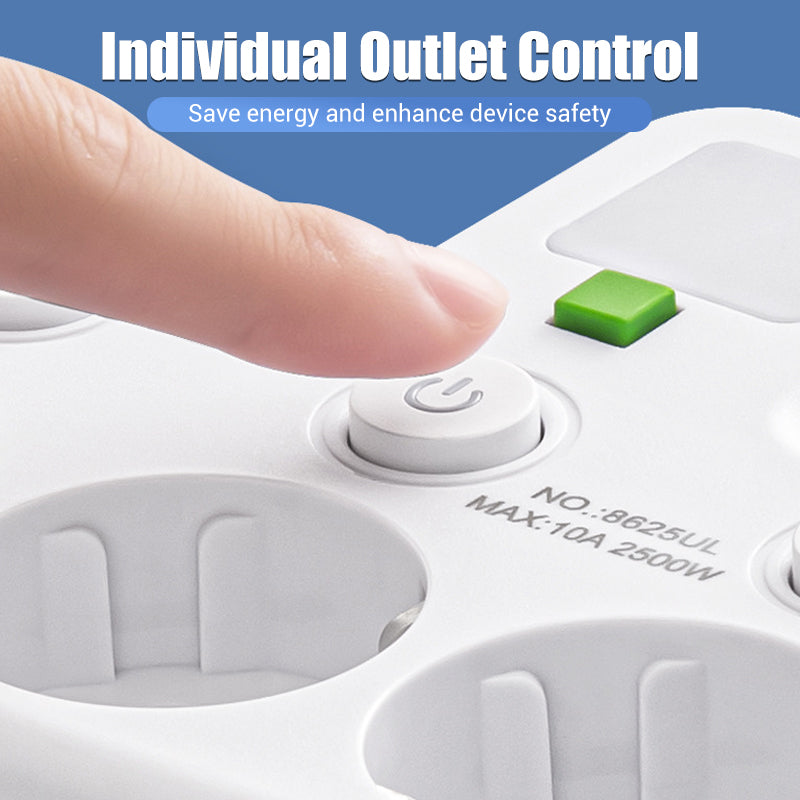 📢📢 ⏰Smart power strip with USB ports