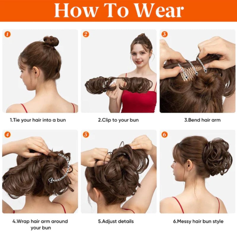 Side Comb Clip Clip in Good Hair Accessory✨