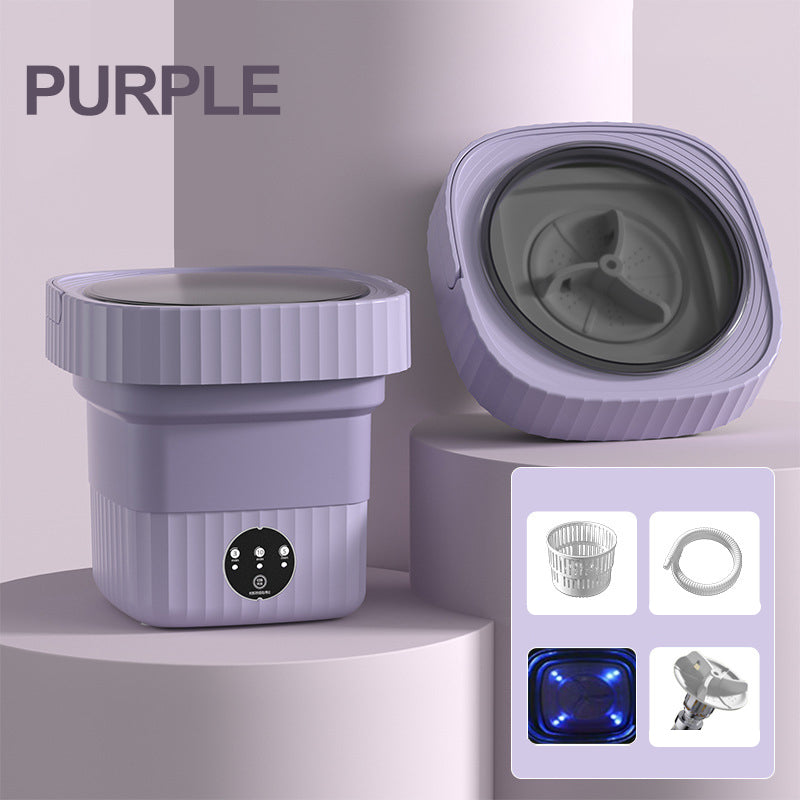 🔥Hot Sale Deals-✨Compact Foldable Antibacterial Washing Machine