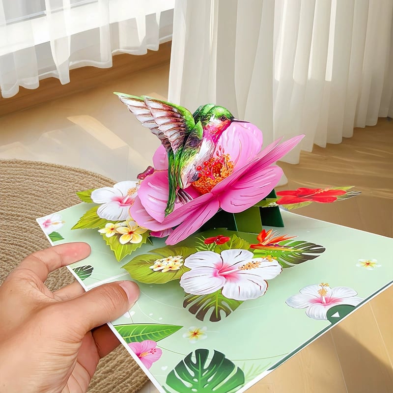 🦋 Surprise 3D butterfly pop-up greeting card
