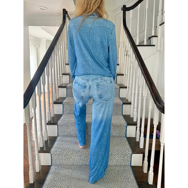 🌙 Denim Dreams Pajama Set – Cozy Fit, Soft Denim‐Look Loungewear for All Night Comfort 🌟