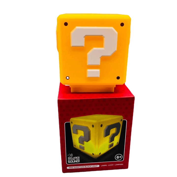 Super Mario Bros LED Question Mark Brick Night Light