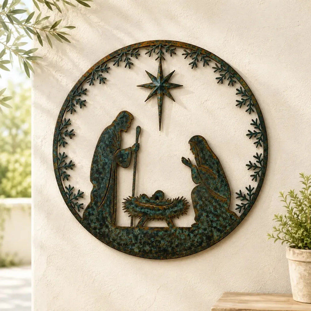🎉Nativity Scene Christmas Wall Decor - A Beautiful Celebration of Faith, Hope & the True Meaning of Christmas