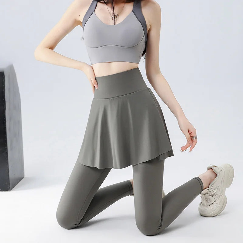 Fake Two-piece Slimming Butt Lift Shark