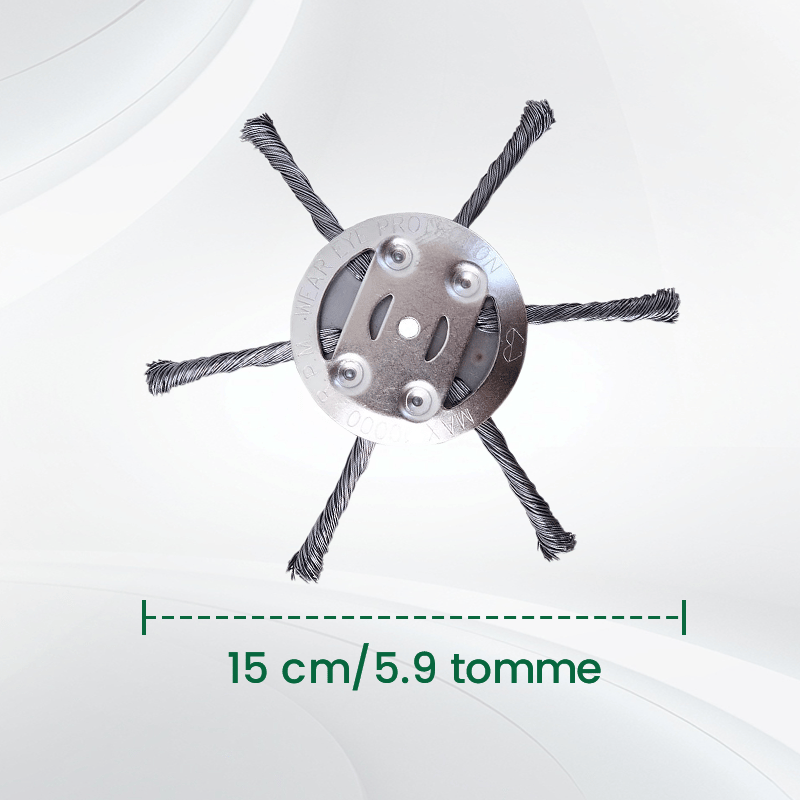 ⏳Grass trimmer head made of steel wire