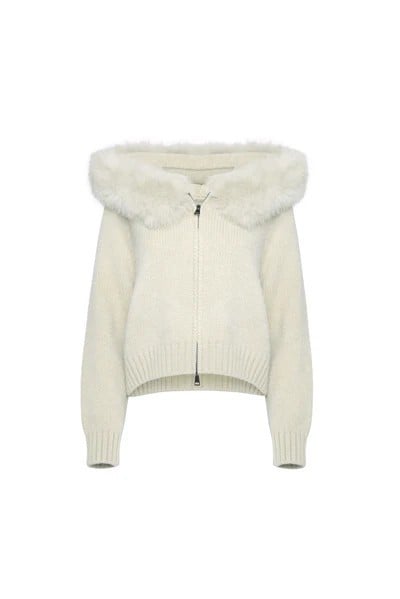 Fur Jacket Satin