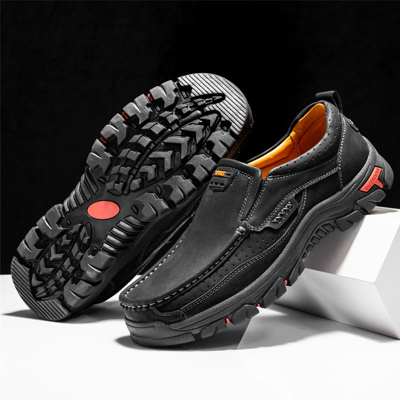 🎉Men's Durable Slip-On Leather Loafers