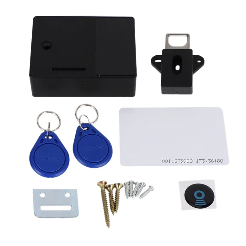 🔥Electronic Cabinet Lock DIY For Wooden Drawer Cabinet