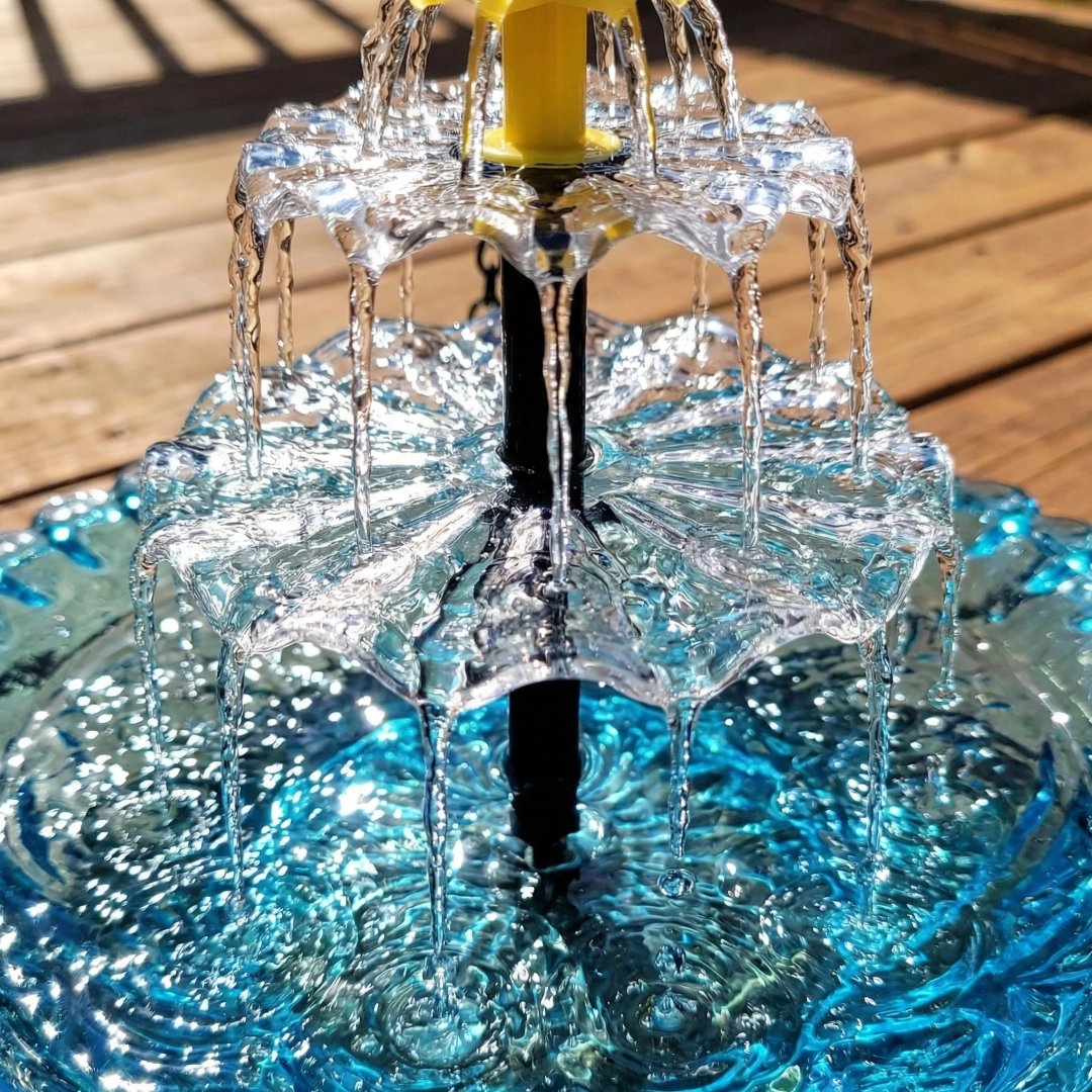 ✨🐦Solar Cascade Hanging Bird Bath Fountain
