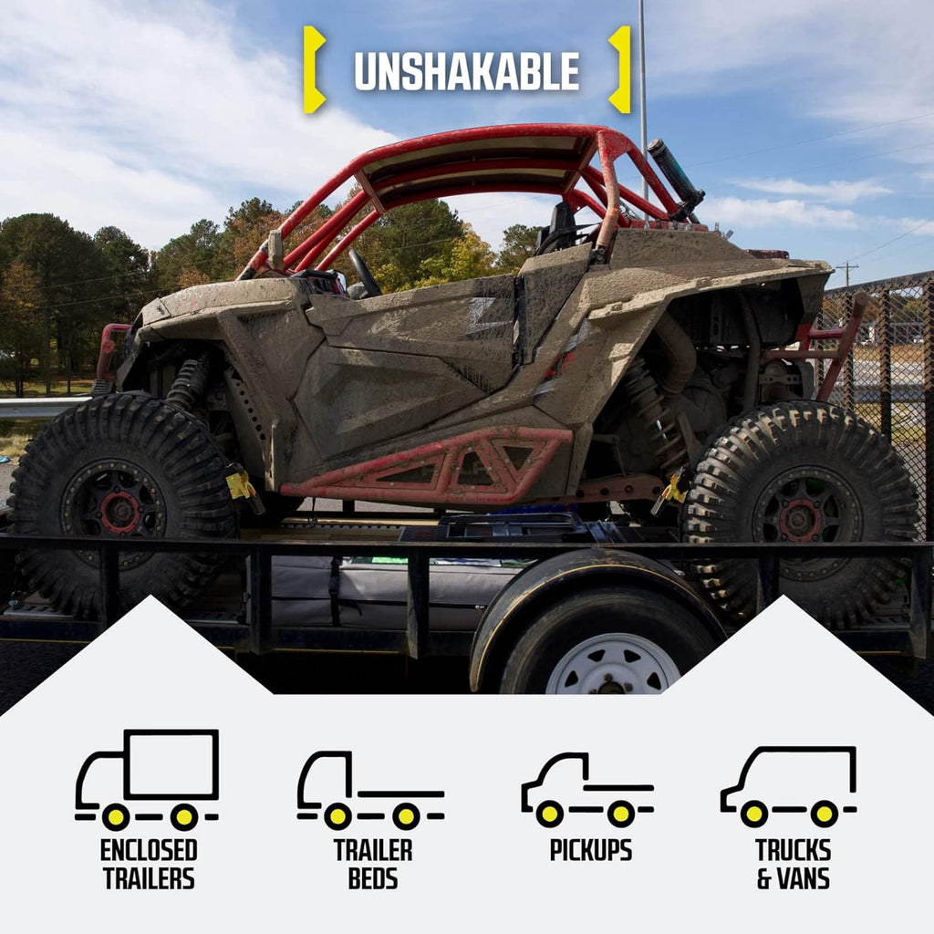 🔥 Retractable Auto Ratchet Strap