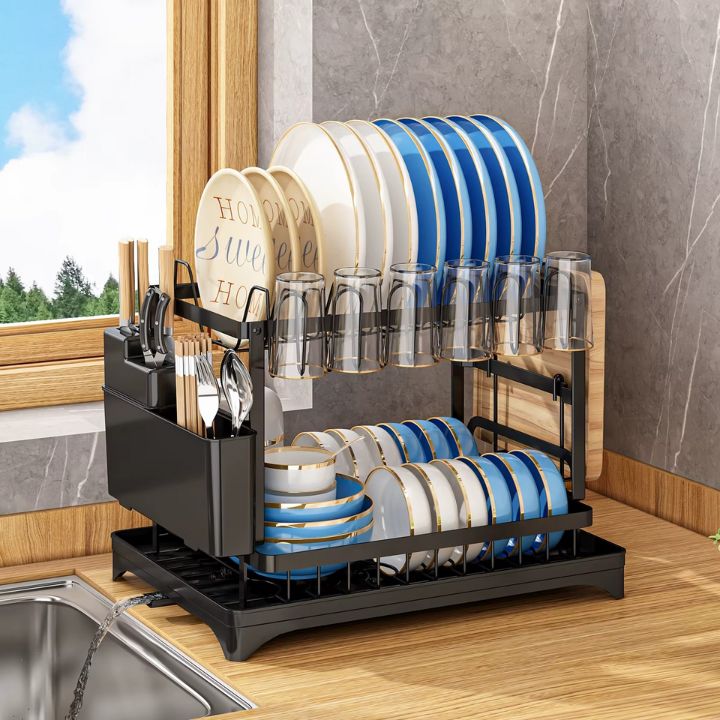 🔥Premium 2-Tier Dish Rack