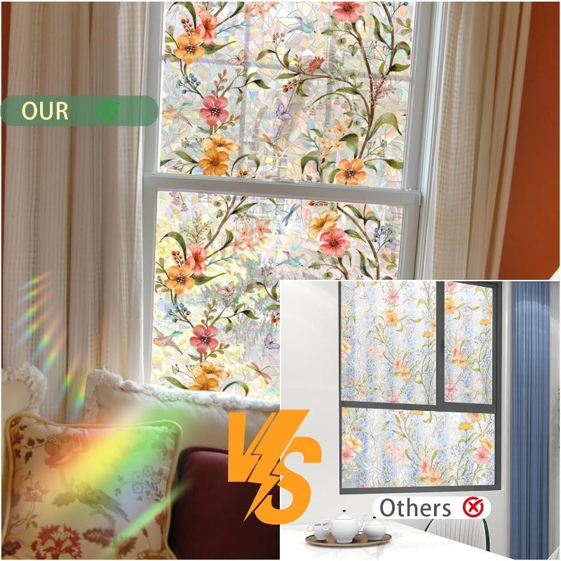 Rainbow Window Privacy Film