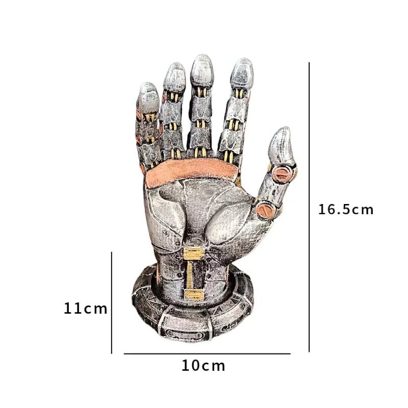 Cyberpunk Mechanical Hand Ornament – Futuristic Style for Your Space!