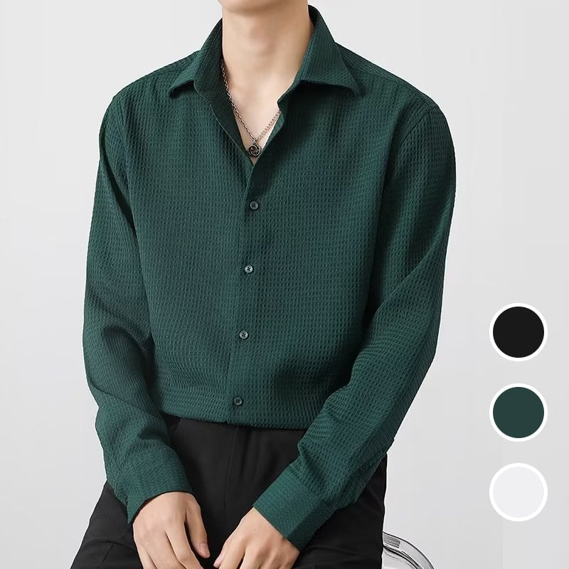 Men's Premium Fabric Button Down Shirt 🔥 🔥