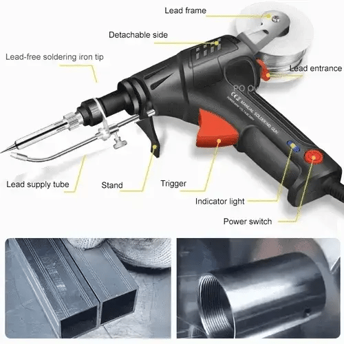 🔥 German-Precision Internally heated industrial laser welding tools