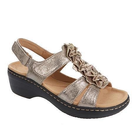 Summer Flower Platform Sandals