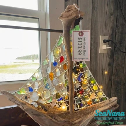 🌊 Sea Glass Boat