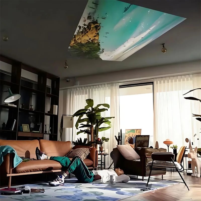 🎥✨ 4K Home Cinema & Outdoor 1080P HD Projector