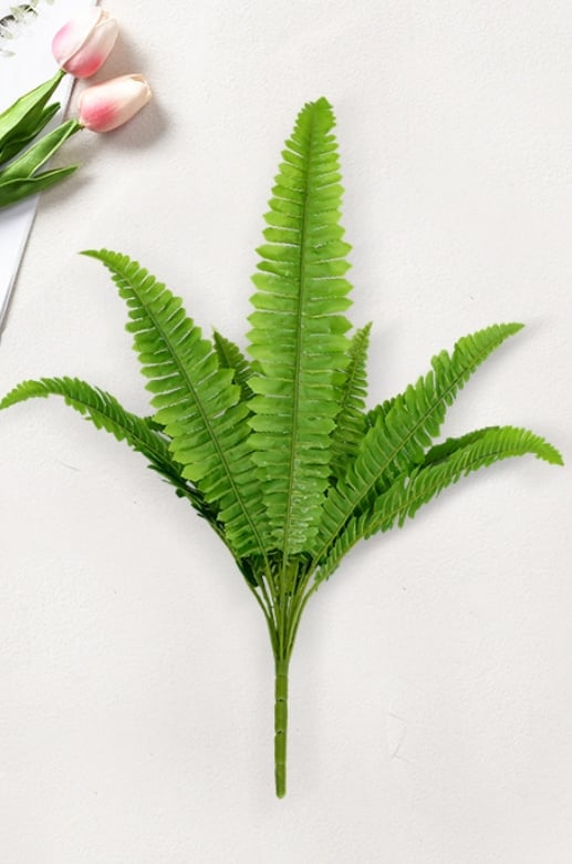 🌱 UV-Resistant Lifelike Artificial Boston Fern