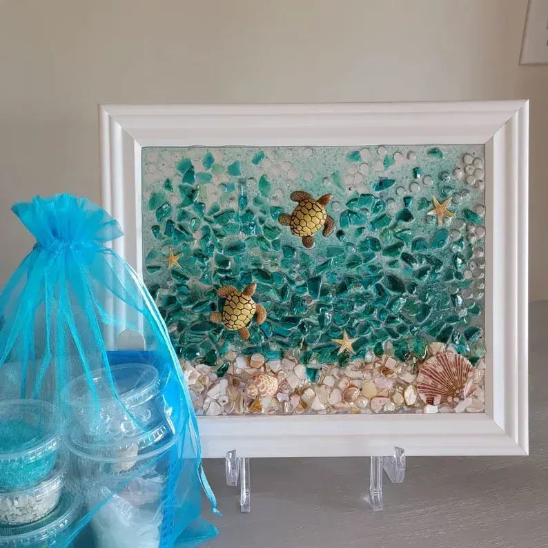 🔥🔥Limited time offer-Sea Glass Art Kit