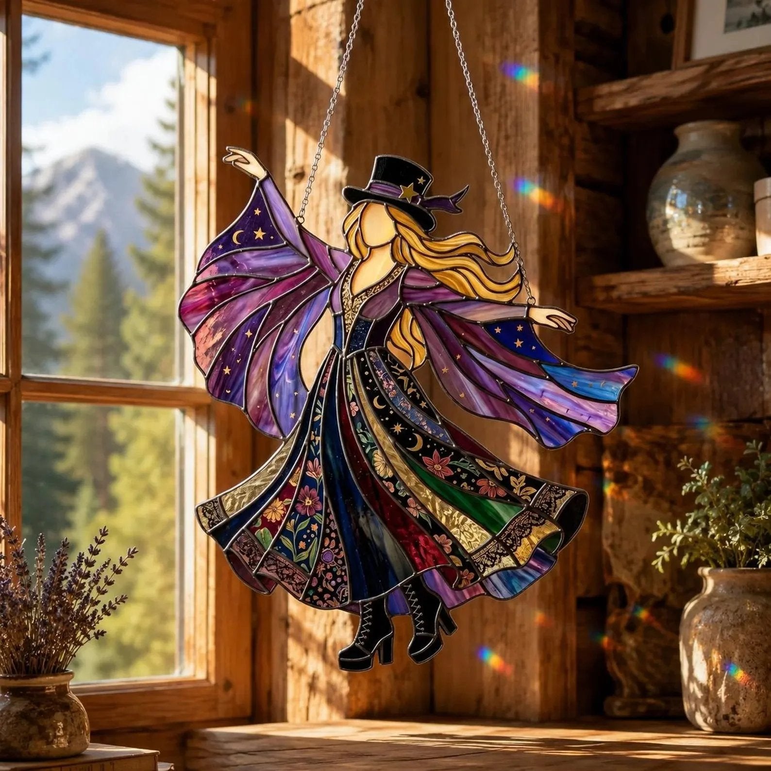💥💃Stevie Nicks Handmade Spinner