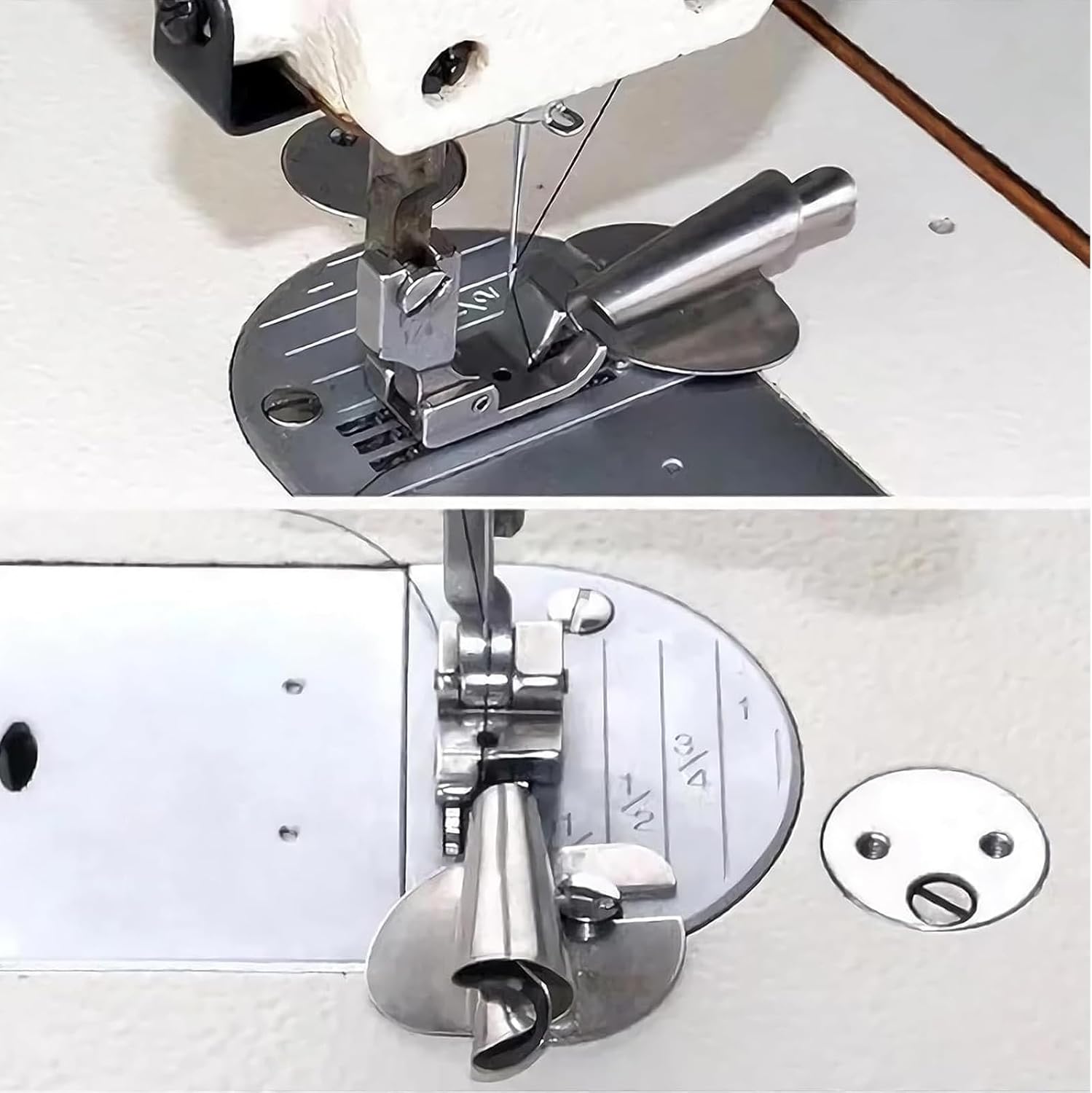 🔥HOT SALE🔥8 PCS Stainless Steel Rolled Hemmer Foot Set | 3mm-10mm Sewing Hemming Guide