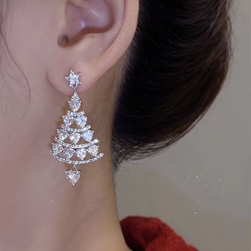 Christmas hot sale🎁Earrings Drawing from the Tree of Purity and Peace🎄
