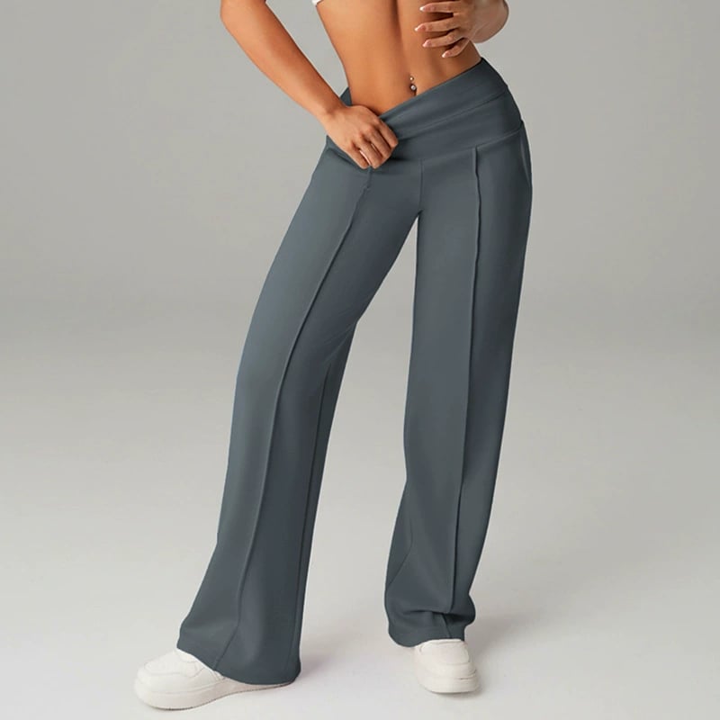 💕Women's Plain Loose Straight Leg Pants