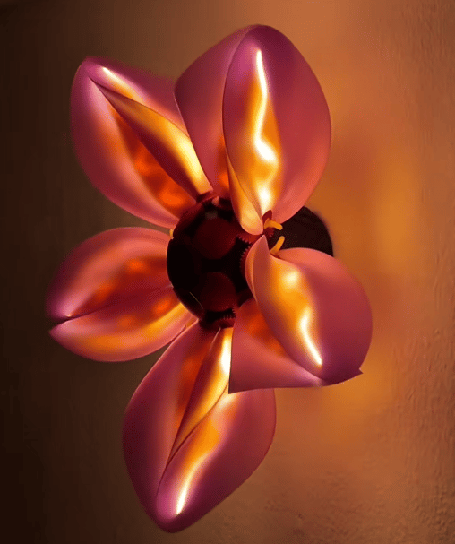 🌸 The Flower That Blooms And Glows On Your Wall!
