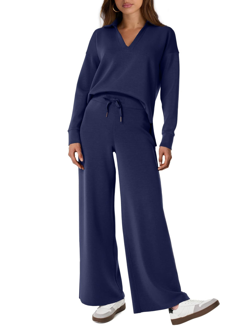 🔥Last Day Free Shipping-Women's 2 Piece Sets Outfits Casual Long Sleeve Sweatsuits Sets