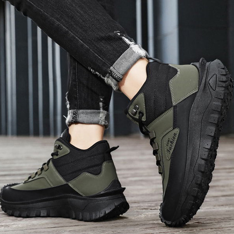 Retro Hiking Boots - Waterproof & Anti-slip & Outdoor Friendly