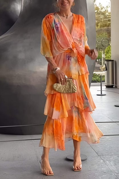 Elegant Chiffon Dress – Effortless Grace for Every Occasion