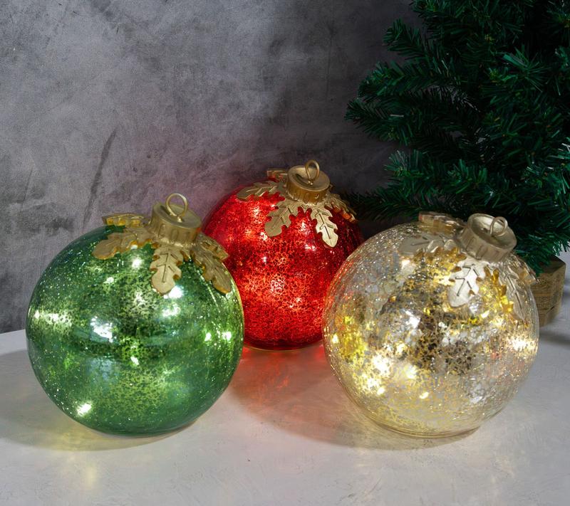 🎅Plastic Tabletop Christmas Ornaments[3pc]🔔🎁