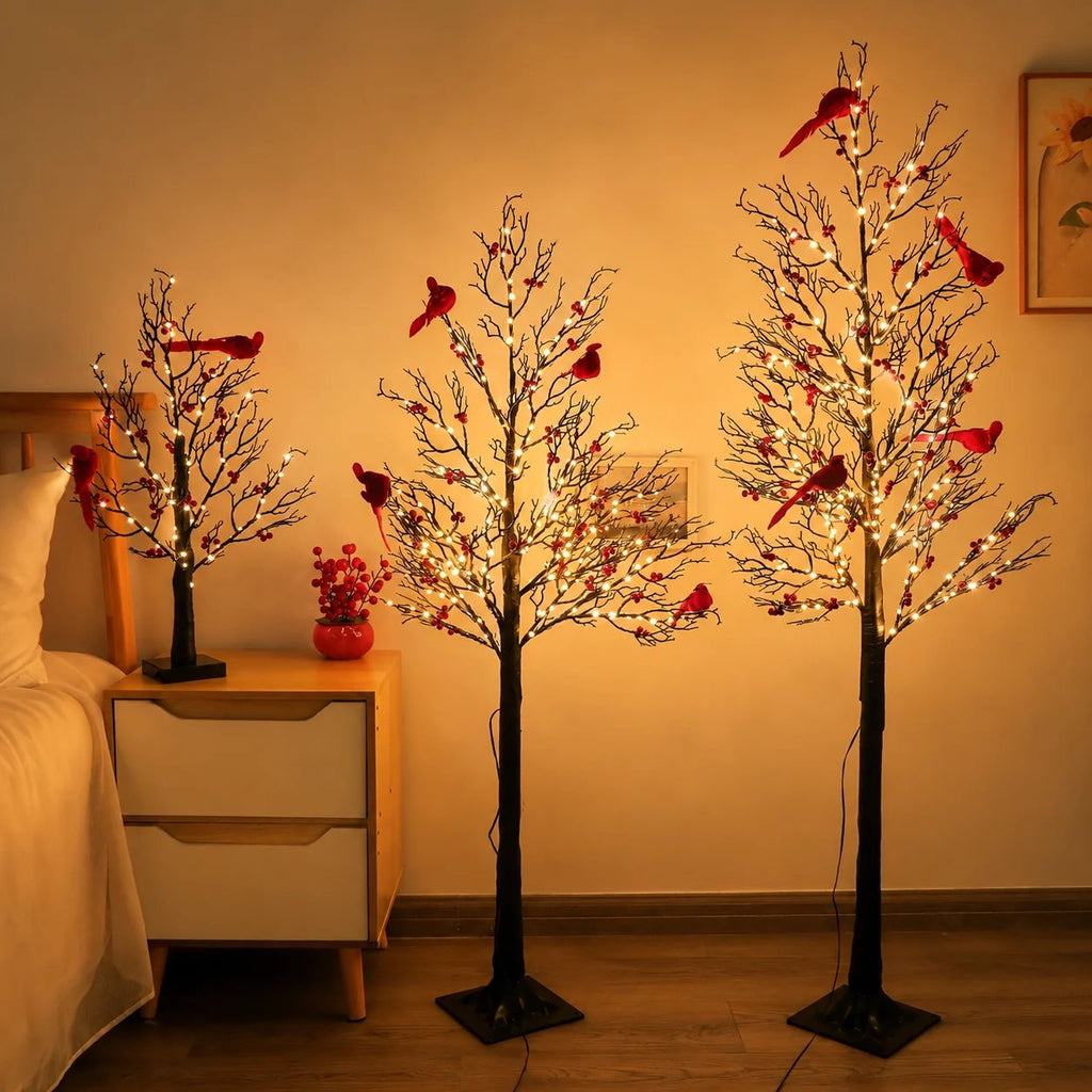 🔥HOT SALE🔥 ✨ 2026 Vintage Glowing Cardinal Tree