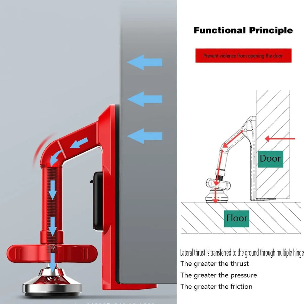 🌟💥Portable Door Security Lock, Door Jammer