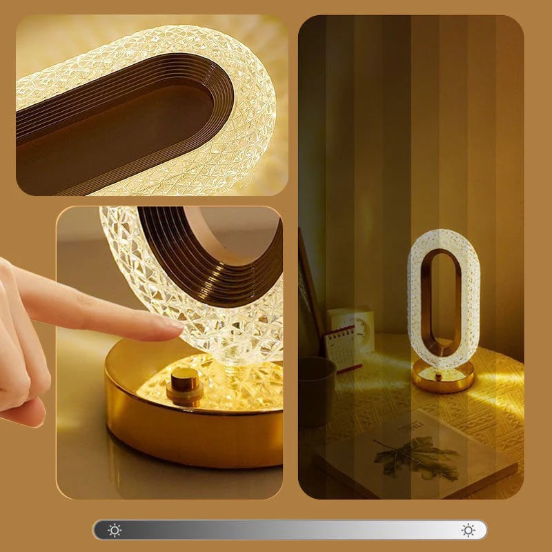 🎄50K+ SOLD! 🎁✨Rechargeable Luxury Crystal LED Night Light Lamp