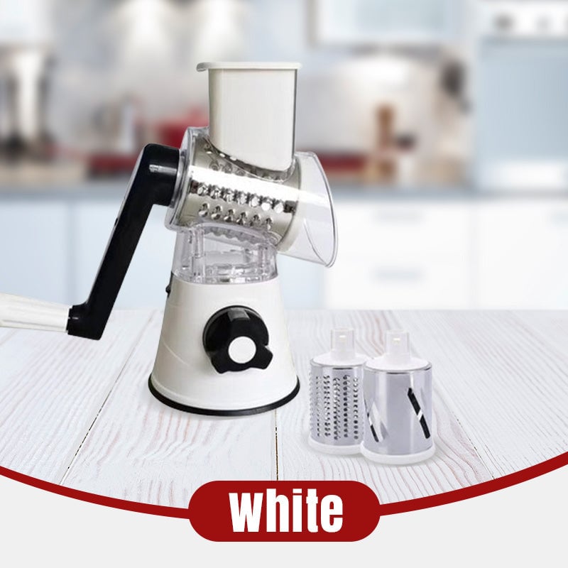 🔥Multifunctional Manual Rotary Grater & Chopper