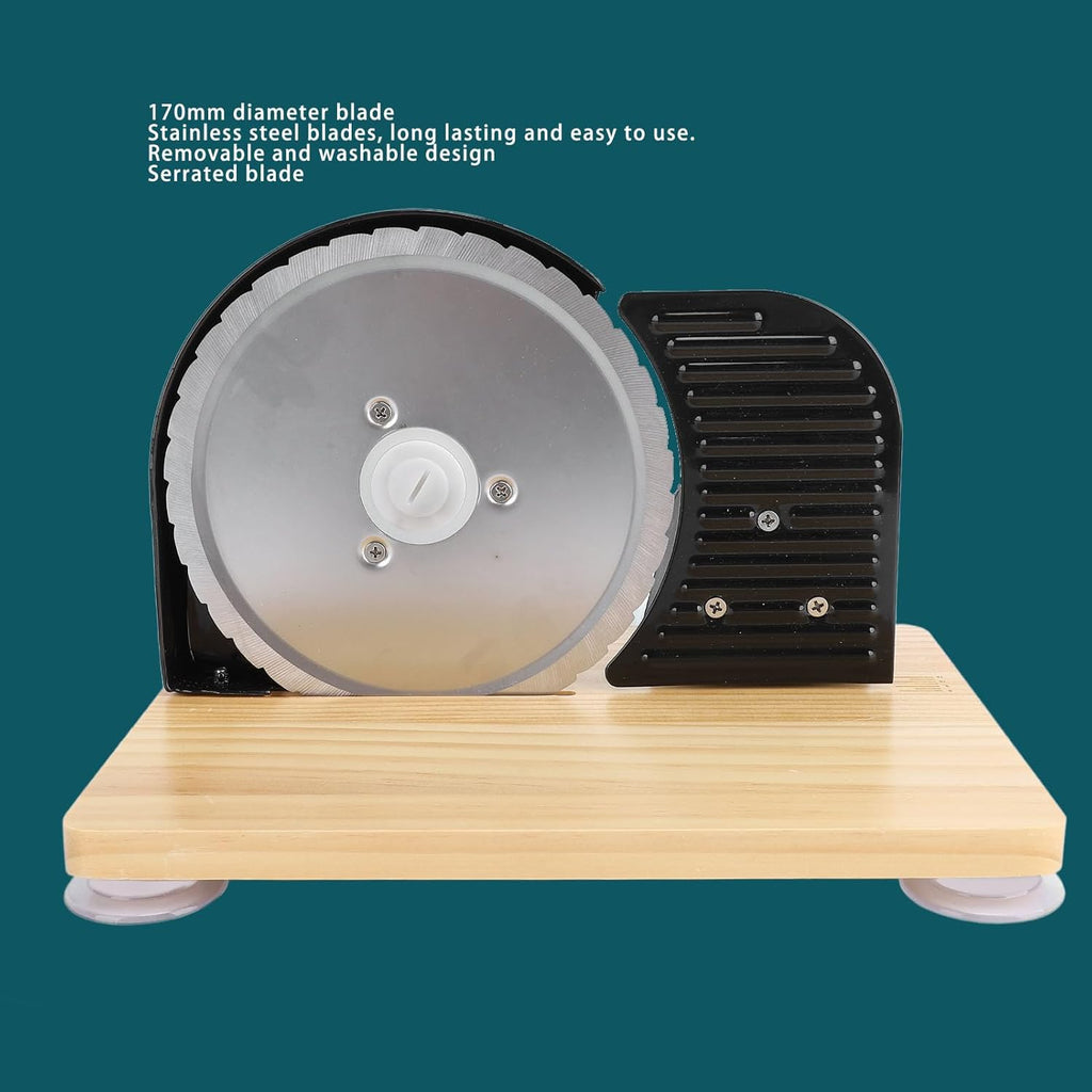 Classic manual bread slicer, 🍞thickness adjustable hand crank home bread slicer