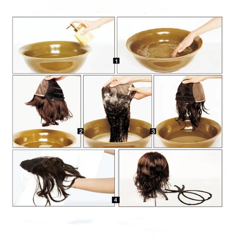 💜Curly Wavy Frizzy Hair Extension with Ponytail🔥