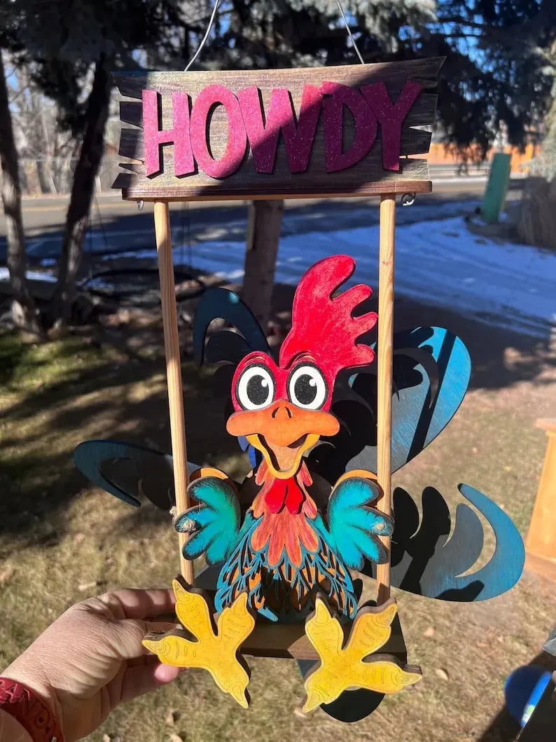 😂Funny Animal Windspinner