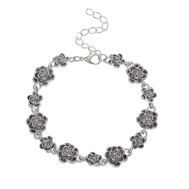 ✨Women's Vintage Elegance Floral Bracelet
