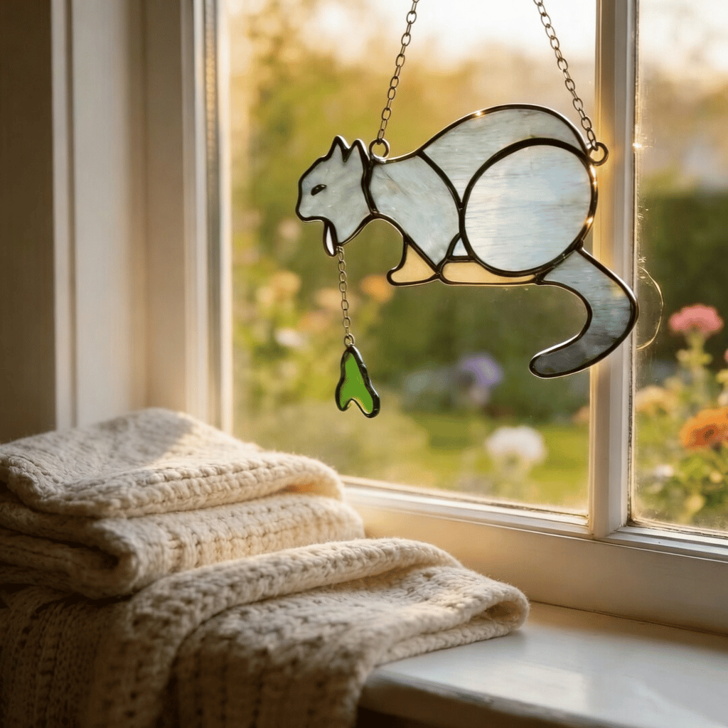 🎁Puking Cat Funny Hanging Ornament