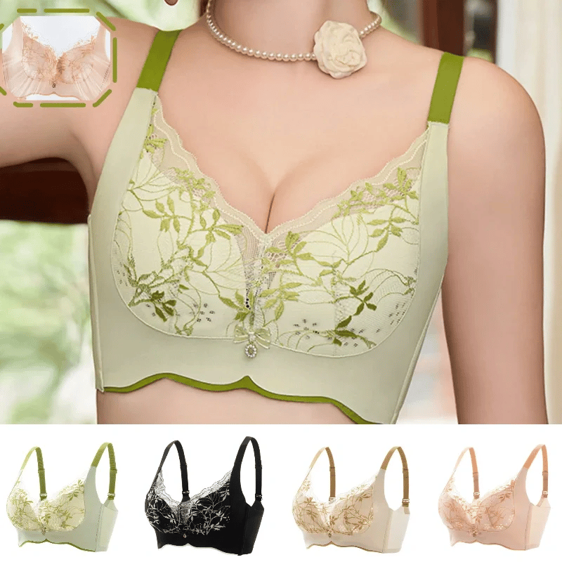 Women's Breathable Lace Wireless Bra