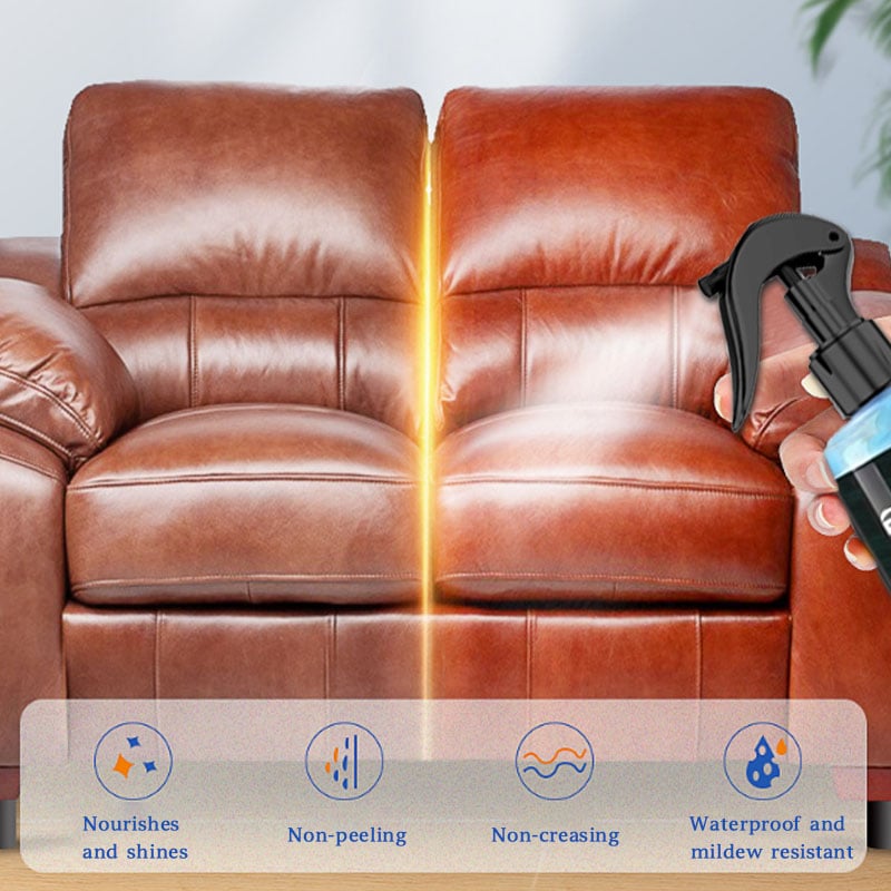 Leather Conditioner Refinishing Spray & Cleaner