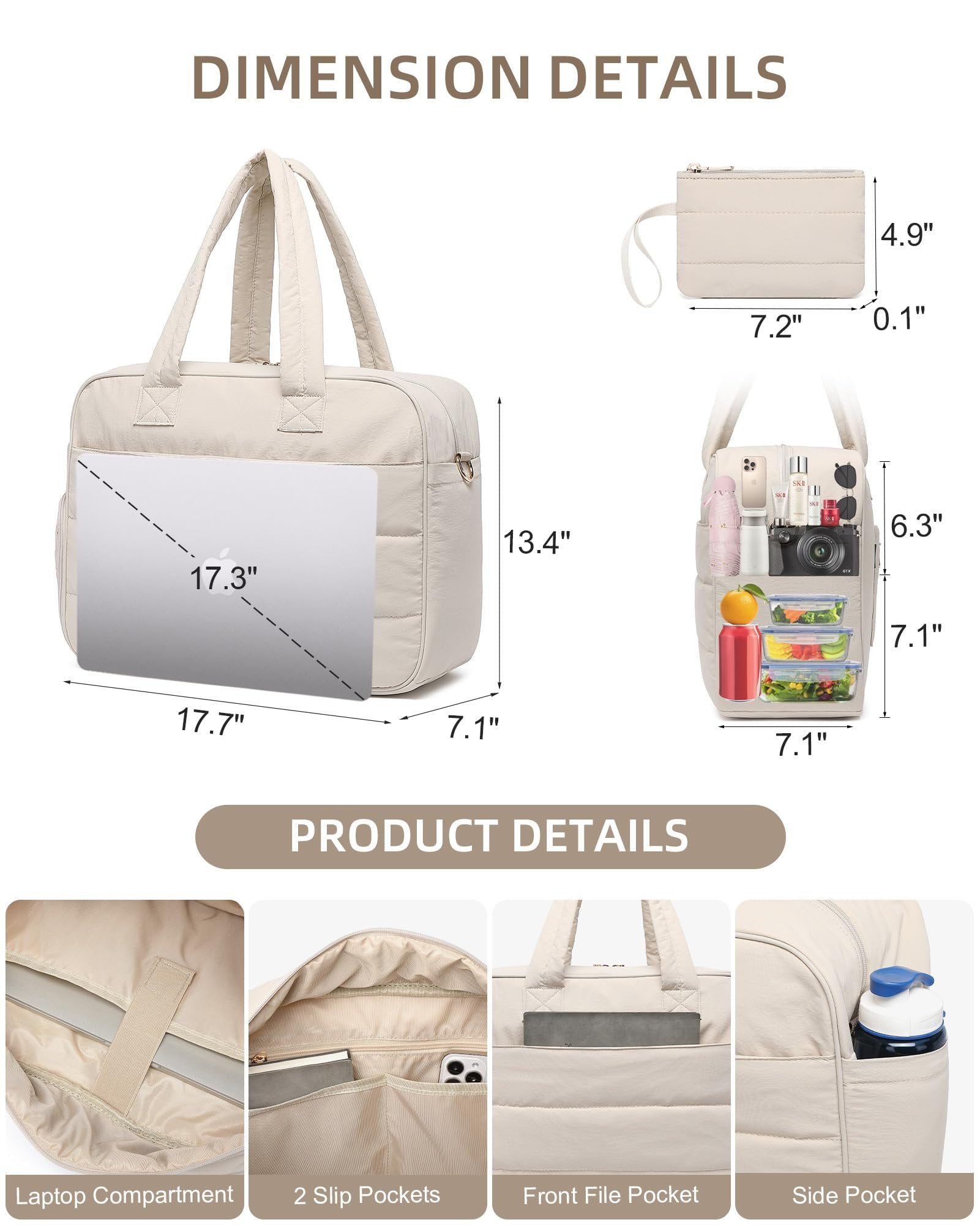 Lunch Tote Bag for Work