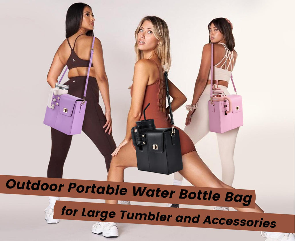 🌟🎉Women's Adjustable Crossbody Bag — With Water Bottle Pocket and Wallet Compartment