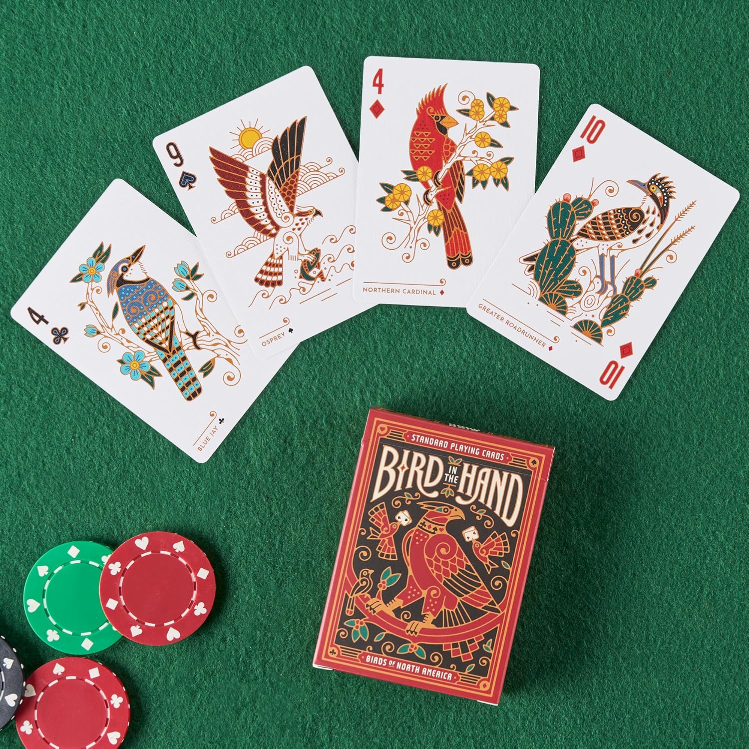 🔥🔥 North American Birds Playing Cards