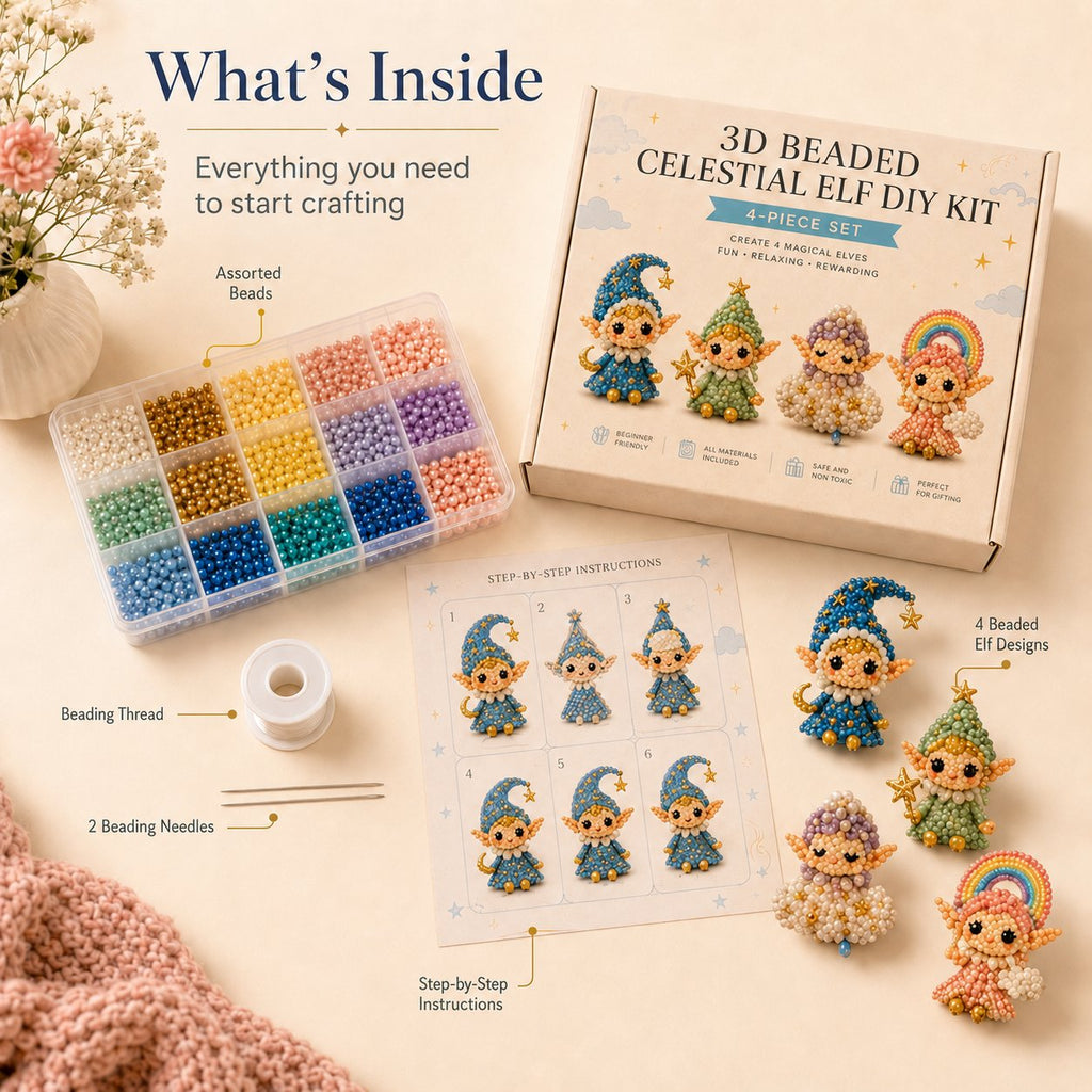 ✨3D Beaded DIY Kit – Choose Your Magical Theme